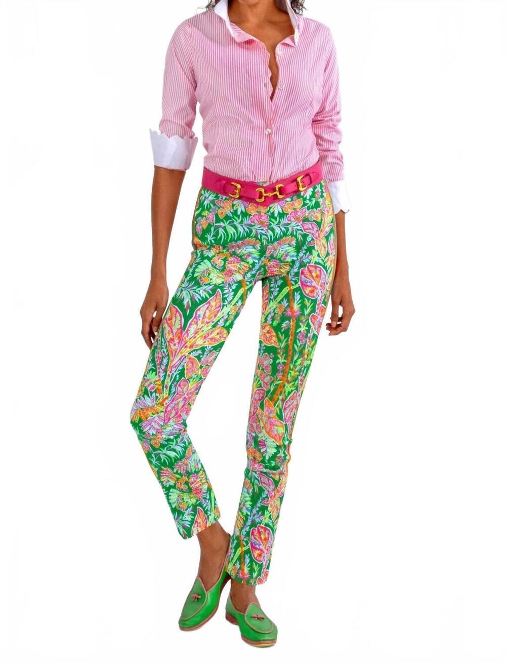 NEW GRETCHEN SCOTT gripeless pant v inta in kelly